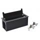Table box INCAR BLACK 2x230V, HDMI, RJ45, USB -A, USB - C